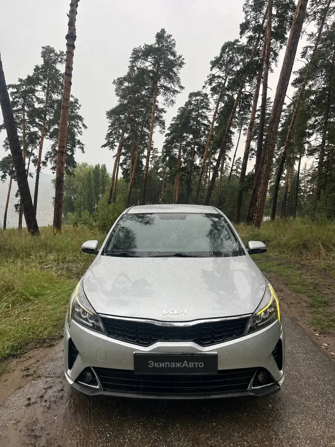 Kia Rio 2023 года, вид спереди